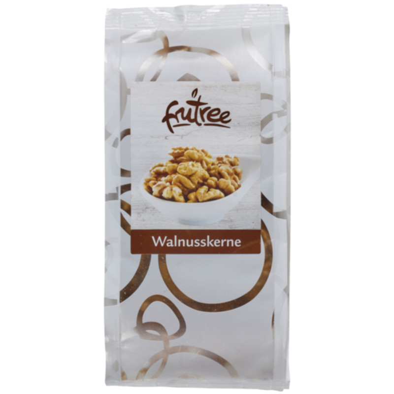 Frutree Walnusshälften 100 g aromatische Walnüsse für Snacks und Backen